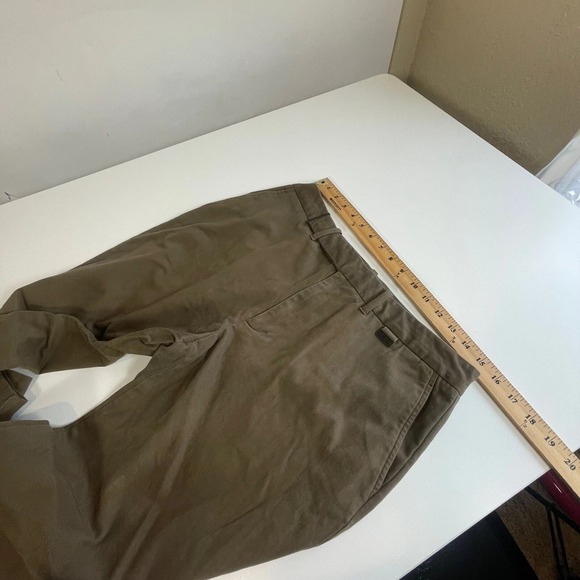 Lauren Ralph Lauren Straight Leg Trouser Pants Womens 12 Brown Mid Rise Pockets - Picture 4 of 11